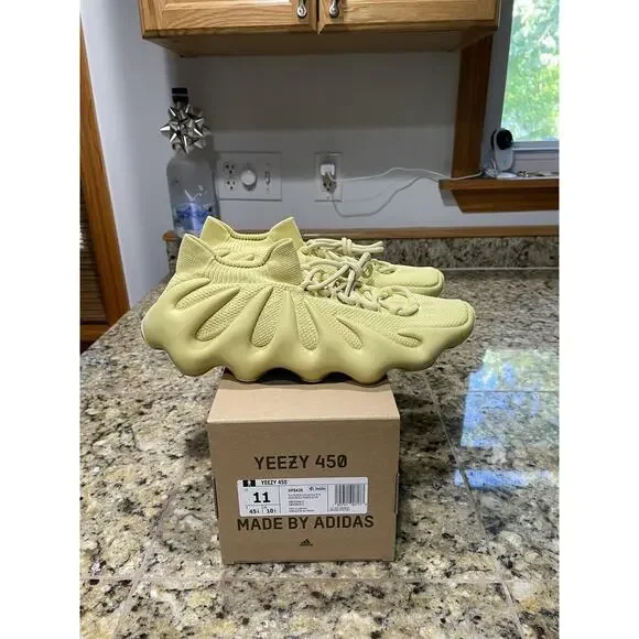 DS Adidas Yeezy 450 Sulfur Men display picture 2